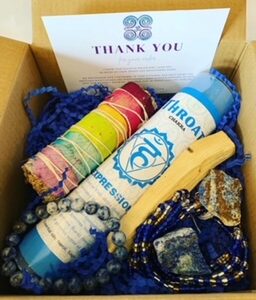 Throat Chakra Healing Box